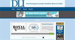 Desktop Screenshot of cleaningandlaundrybuyersguide.com
